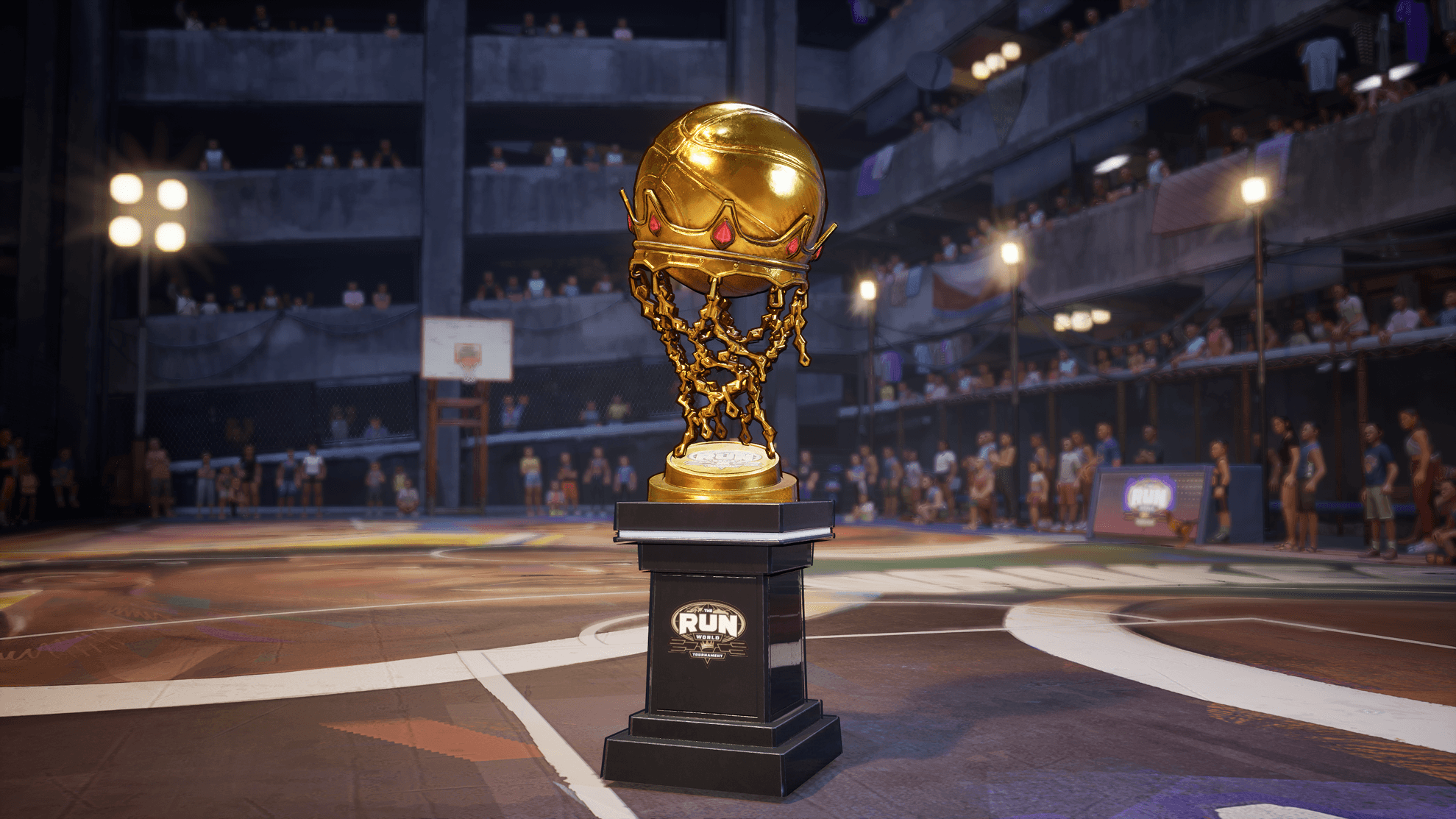 Knockout tournament trophy